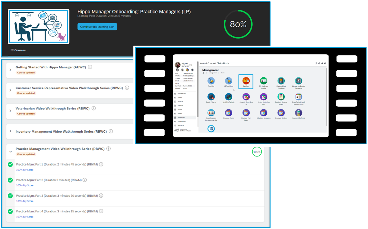 Hippo Manager Online Learning Center: Training For Practice Management 